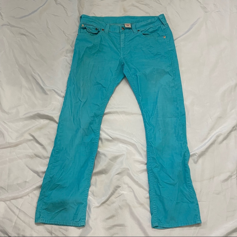 Vintage Blue Corduroy True Religions